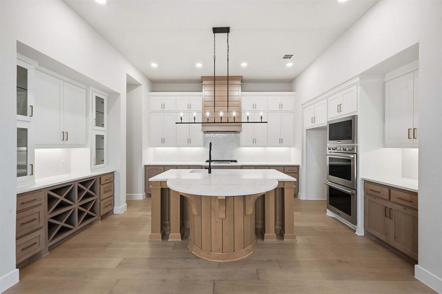 Furnished interior view inside a new home in Star Trail: 55ft. lots, Prosper (Image 7).