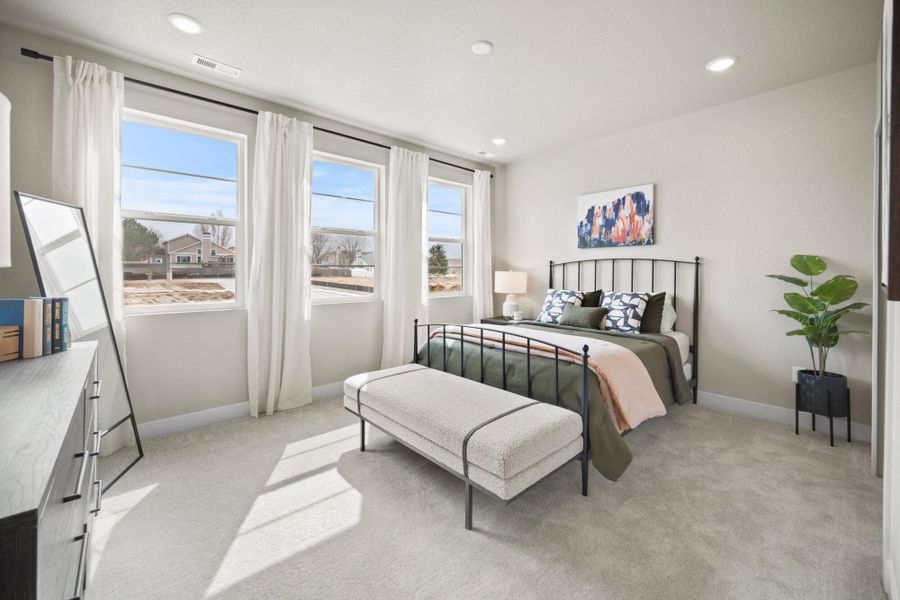 Furnished interior view inside a new home in Pony Park, Colorado Springs (Image 5).