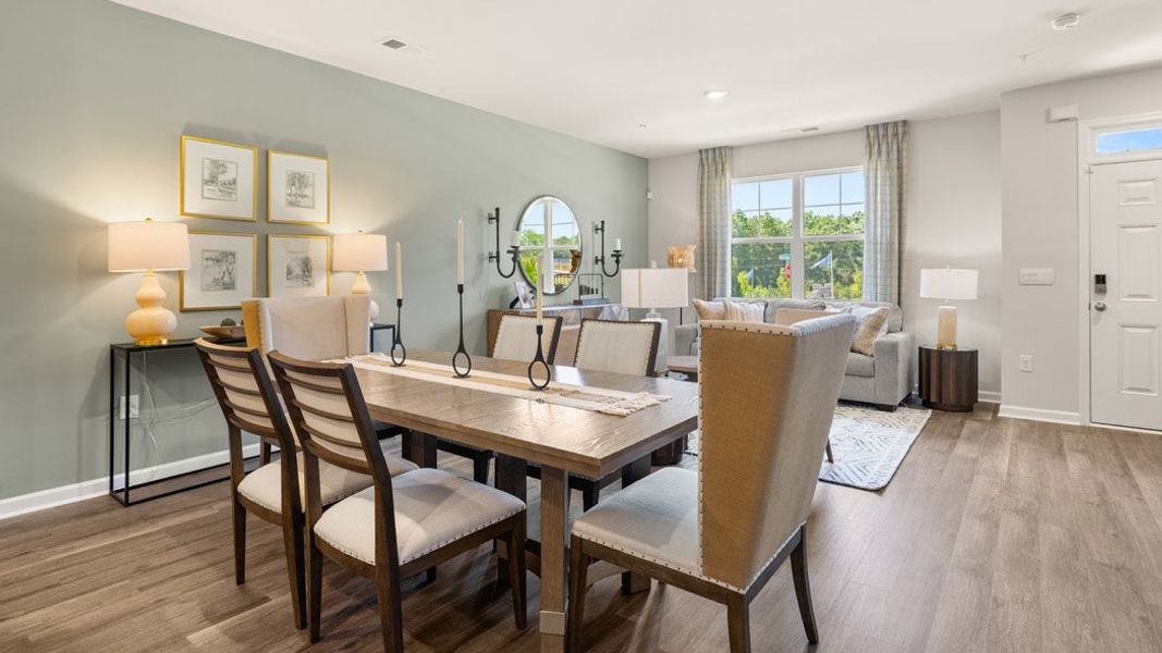 Furnished interior view inside a new home in Echo Glen, Stockbridge (Image 18).