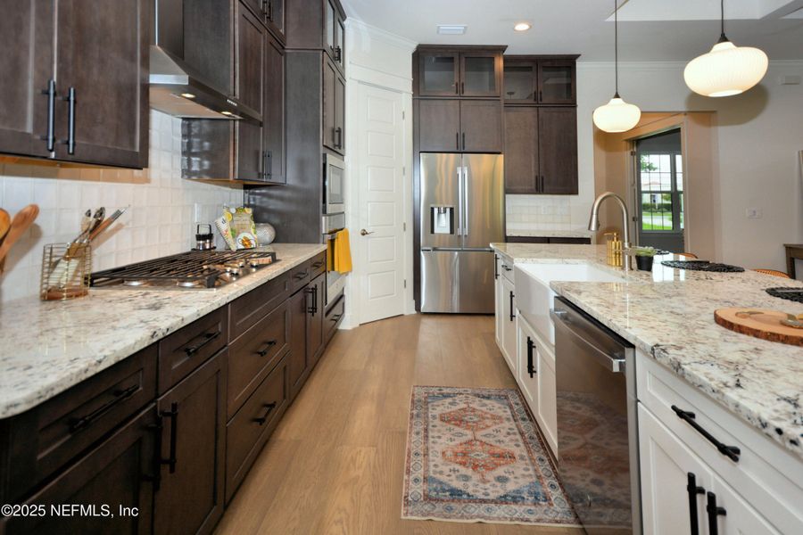 Furnished interior view inside a new home in , Fernandina Beach (Image 32).