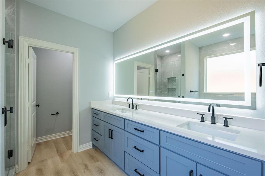 Furnished interior view inside a new home in , Lindale (Image 19).