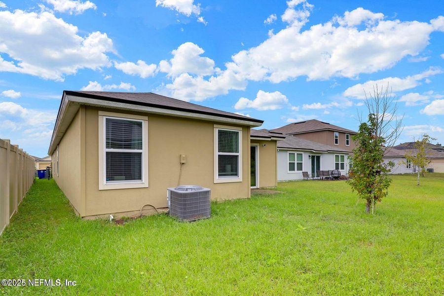 Exterior details and patio area of a home in The Arbors, Jacksonville (Image 22). Exterior details and patio area of a home in The Arbors, Jacksonville (Image 22).