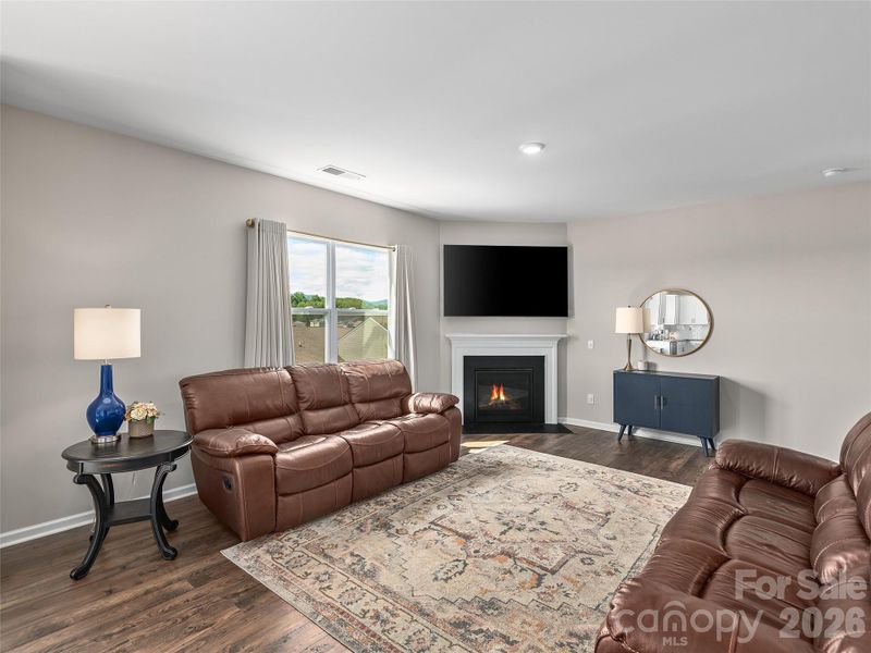 Furnished interior view inside a new home in , Candler (Image 8).