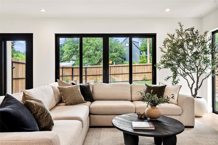 Furnished interior view inside a new home in , Austin (Image 5).