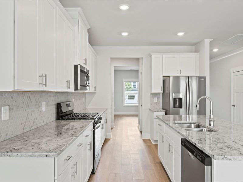 Furnished interior view inside a new home in Maxwell Commons, Easley (Image 3).