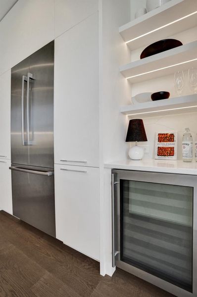 Furnished interior view inside a new home in , Delray Beach (Image 8). Furnished interior view inside a new home in , Delray Beach (Image 8).