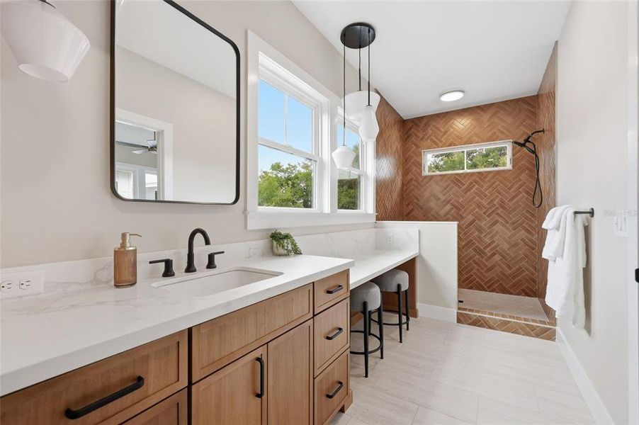 Furnished interior view inside a new home in , Newberry (Image 38).