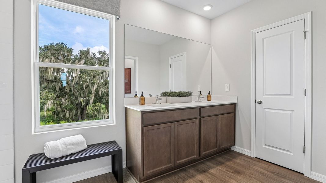 Furnished interior view inside a new home in Farm at Varrea, Plant City (Image 31).