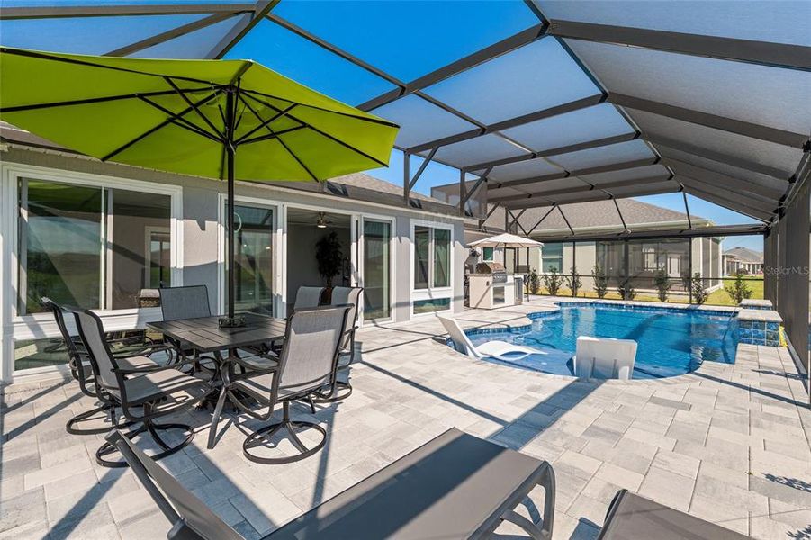 Exterior details and patio area of a home in , The Villages (Image 26).