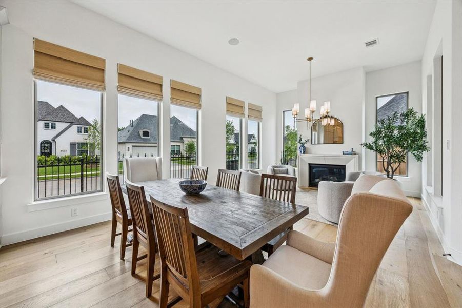 Furnished interior view inside a new home in , Celina (Image 29).