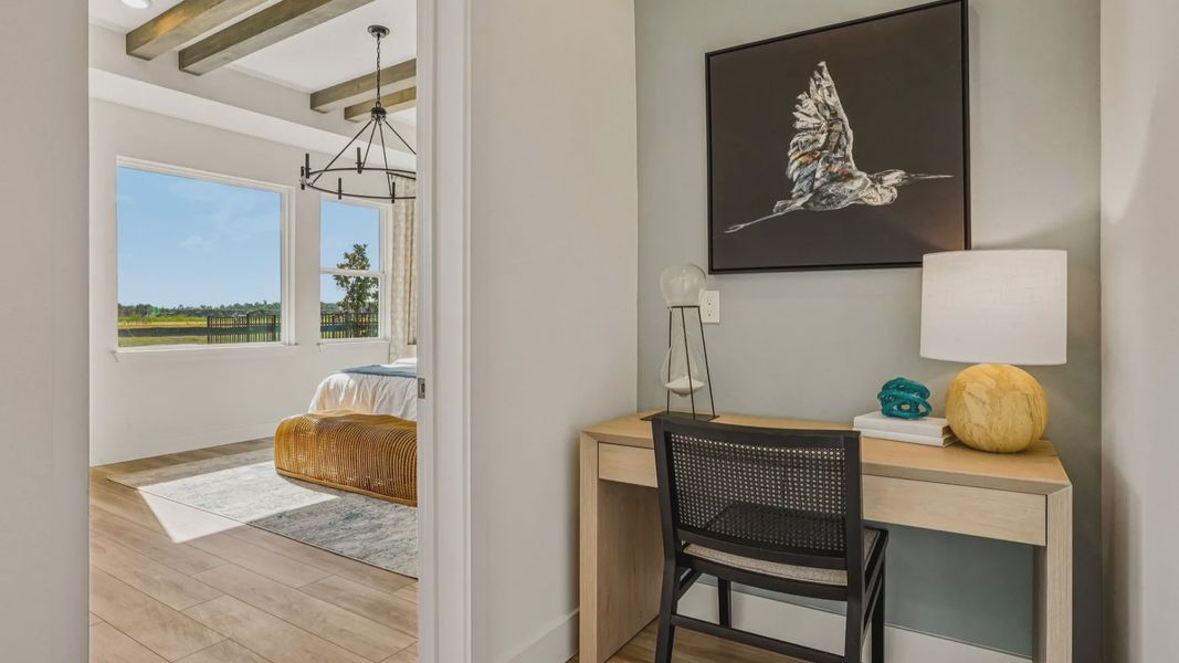 Oleander Study Space off of the Primary Suite DRB Homes in Ardisia Park in New Smyrna Beach, FL
