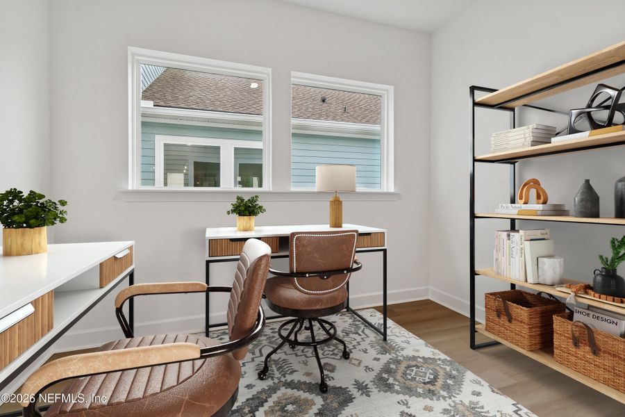 Furnished interior view inside a new home in Seabrook Village 40' Front Entry, Ponte Vedra (Image 14).