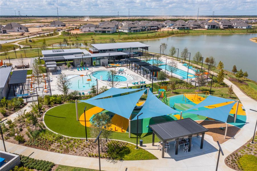 Longwing Landing is a colorful 4.5-acre village park planted with pollinator attracting plants that sits adjacent to a 40-acre lake for canoeing, kayaking and catch-and-release fishing.