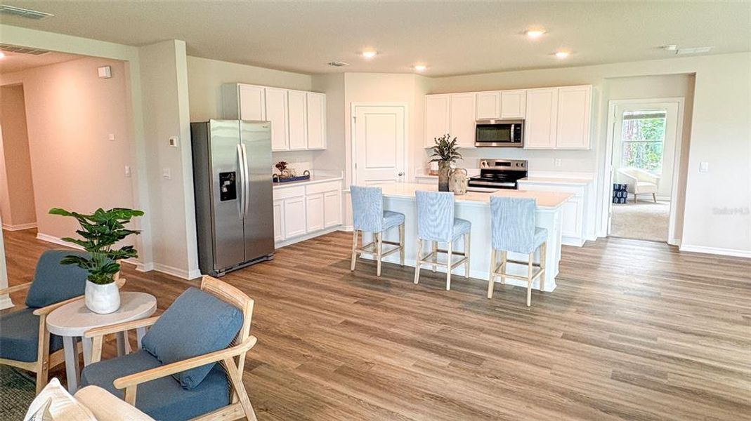 Furnished interior view inside a new home in Oakfield Lakes, Parrish (Image 8). Furnished interior view inside a new home in Oakfield Lakes, Parrish (Image 8).