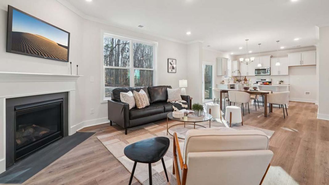 Furnished interior view inside a new home in Oak Grove Hill, Huntersville (Image 14).