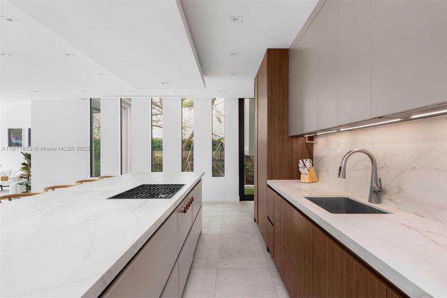 Furnished interior view inside a new home in , Miami Beach (Image 3). Furnished interior view inside a new home in , Miami Beach (Image 3).