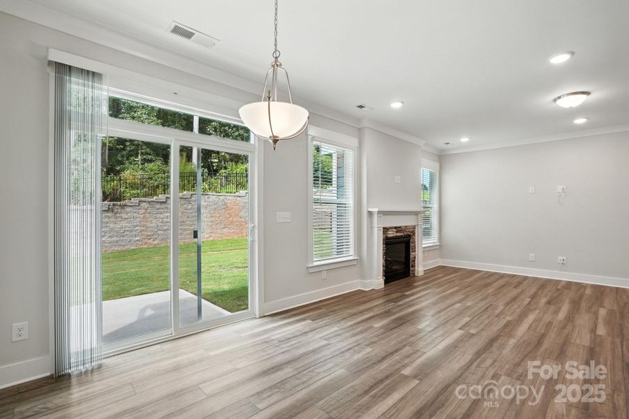 Spacious, unfurnished interior of a new home in Villas at Prestwick, Mooresville (Image 36).