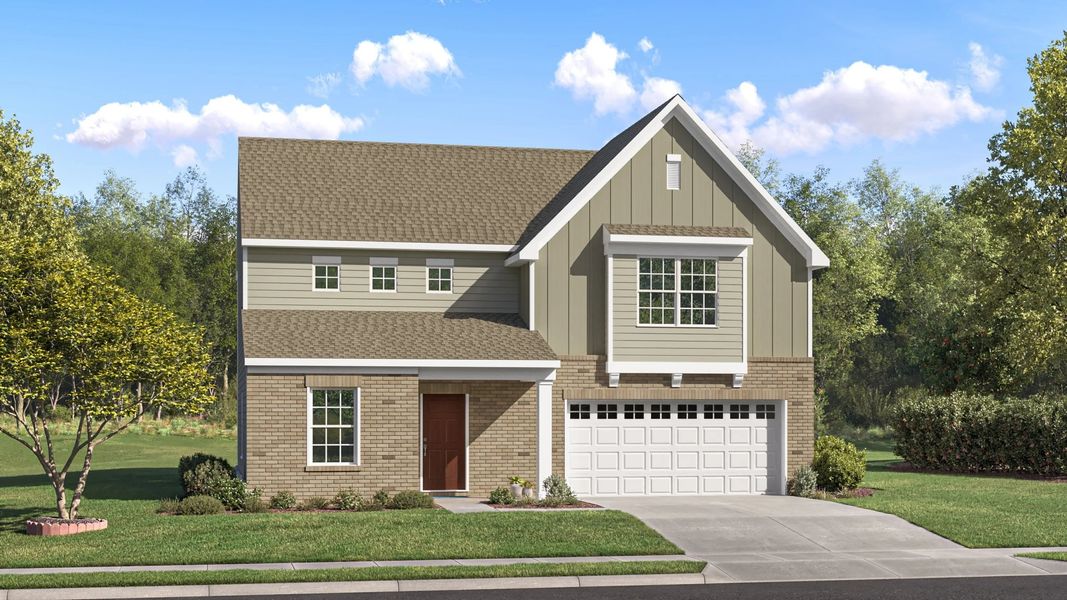 Exterior E with landscaping Exterior E with landscaping