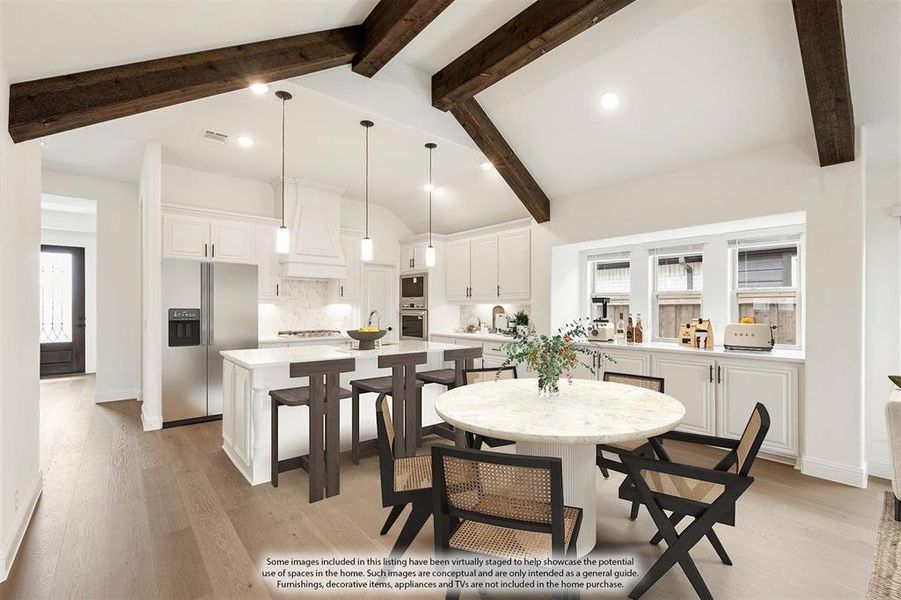 Furnished interior view inside a new home in Meraki, Forney (Image 14).