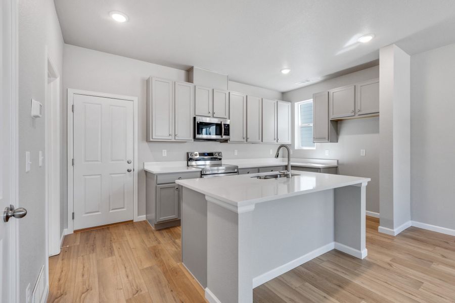 Furnished interior view inside a new home in Spring Valley, Longmont (Image 6).