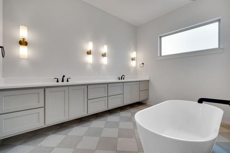 Furnished interior view inside a new home in , Midlothian (Image 12).