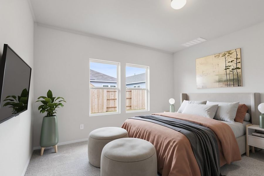 Furnished interior view inside a new home in Hymeadow, Maxwell (Image 8).