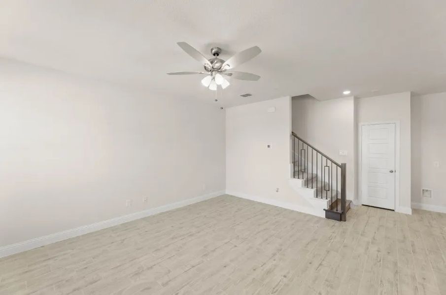 Front exterior of a new home in Timber Ridge, Corinth, TX, highlighting curb appeal (Image 22).