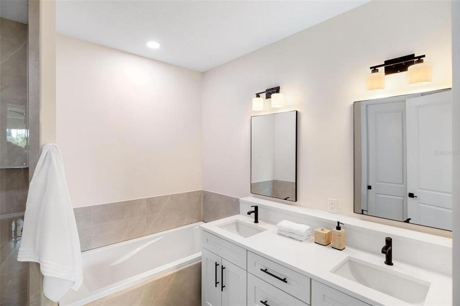 Furnished interior view inside a new home in , North Port (Image 13).