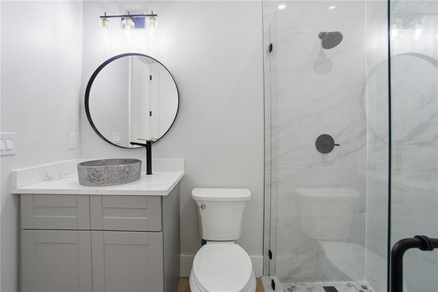 Furnished interior view inside a new home in , Belle Isle (Image 15).