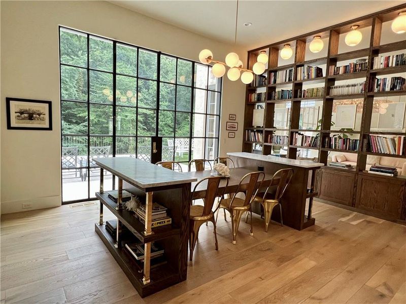 Furnished interior view inside a new home in , Atlanta (Image 17). Furnished interior view inside a new home in , Atlanta (Image 17).