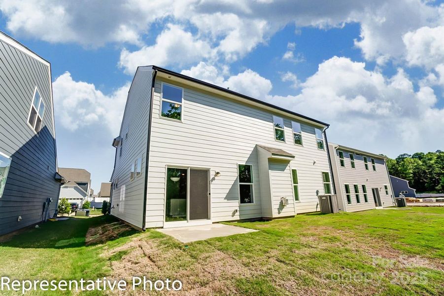 Exterior details and patio area of a home in Ashton Park, Monroe (Image 3).