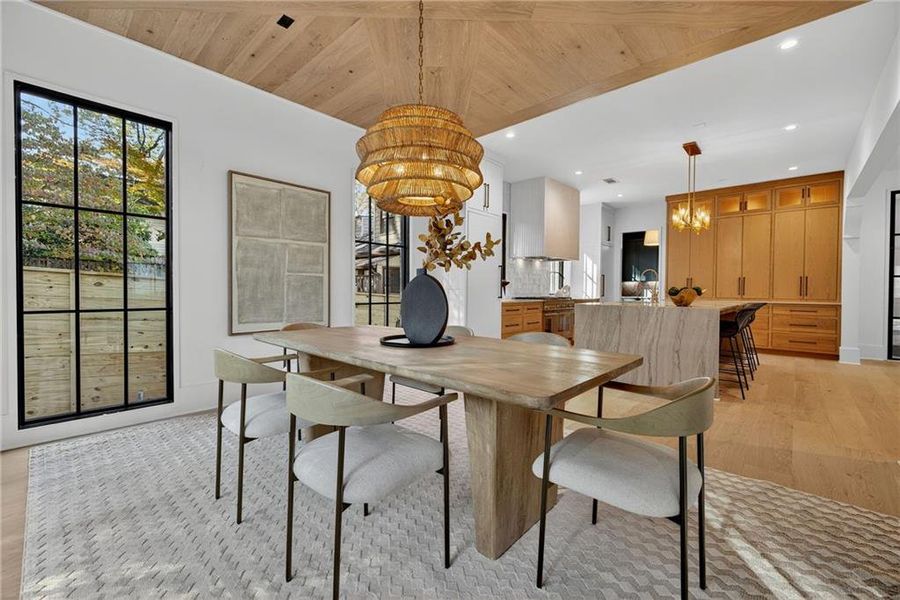 Furnished interior view inside a new home in , Atlanta (Image 45).