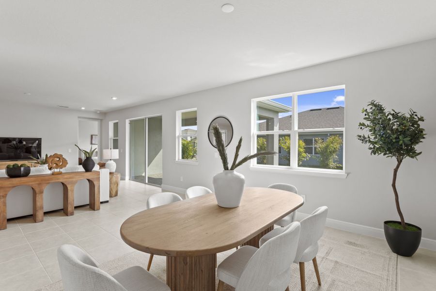 Furnished interior view inside a new home in Windwater, Parrish (Image 5).