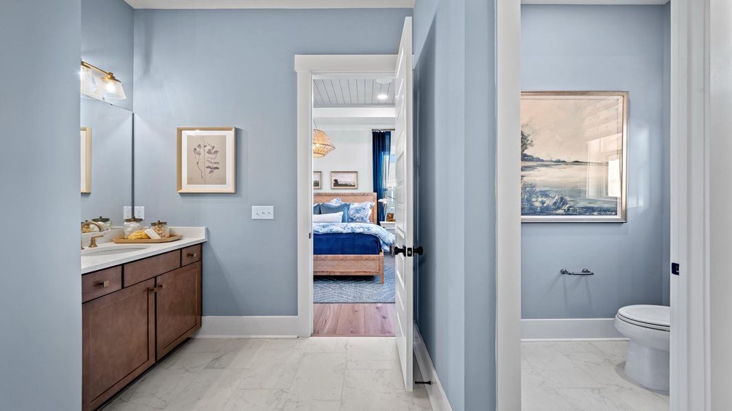 Furnished interior view inside a new home in Midtown at Nexton, Summerville (Image 24).