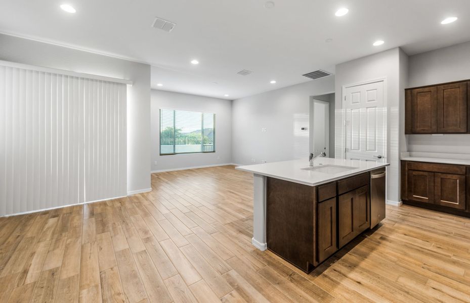 Furnished interior view inside a new home in Sun City Festival, Buckeye (Image 11). Furnished interior view inside a new home in Sun City Festival, Buckeye (Image 11).