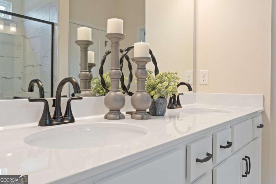 Close-up of interior finishes inside a home in Avalon, Perry (Image 18).