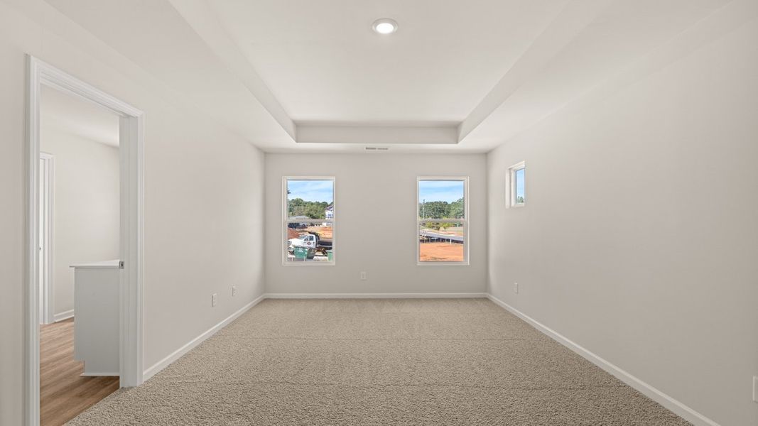 Spacious, unfurnished interior of a new home in Brookland Commons, Monroe (Image 19).