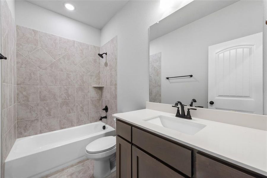 Furnished interior view inside a new home in Nash Estates, Tom Bean (Image 8).
