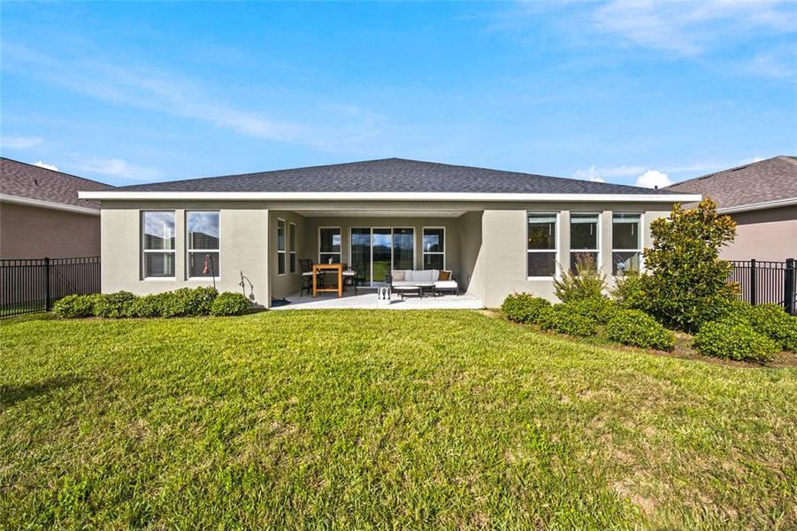 Exterior details and patio area of a home in Ocala Preserve, Ocala (Image 31).
