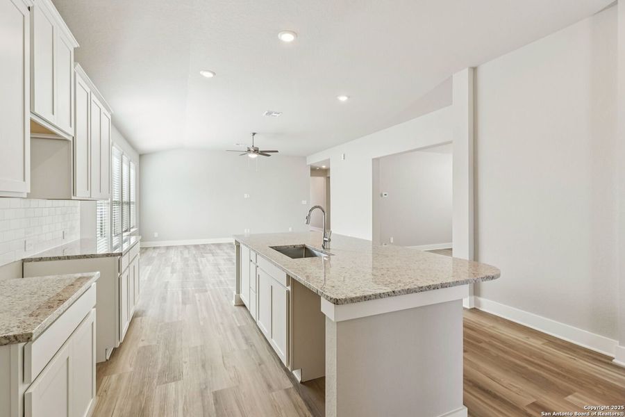 Furnished interior view inside a new home in Remington Ranch, San Antonio (Image 11). Furnished interior view inside a new home in Remington Ranch, San Antonio (Image 11).