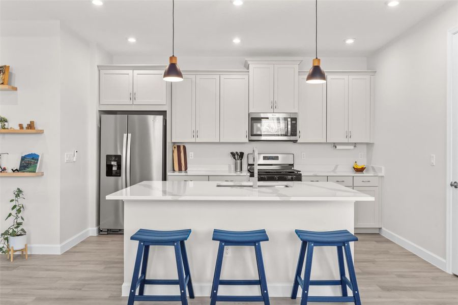 Furnished interior view inside a new home in , Port St. Lucie (Image 12).