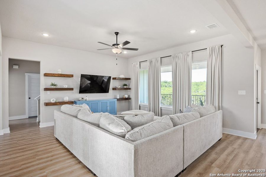 Furnished interior view inside a new home in , Kerrville (Image 12). Furnished interior view inside a new home in , Kerrville (Image 12).