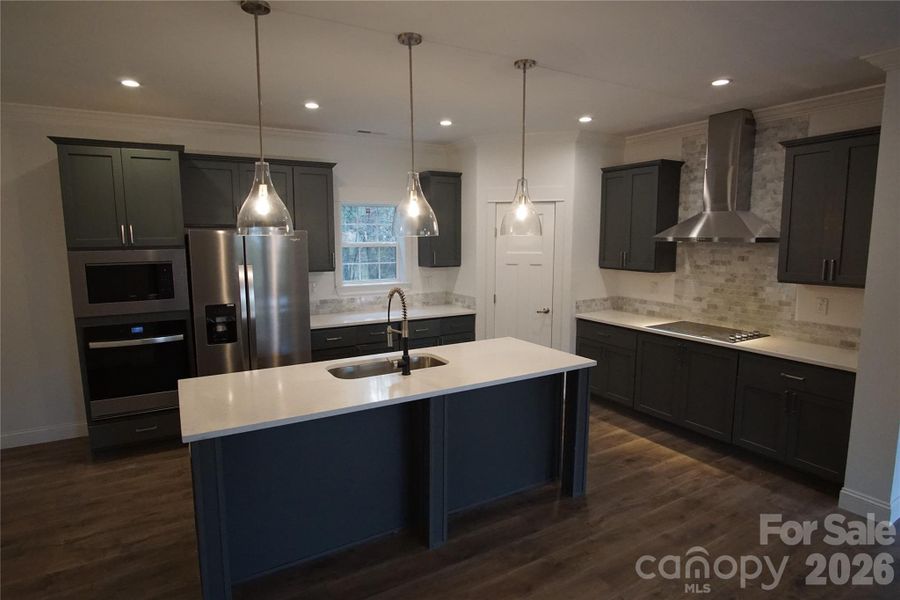 Furnished interior view inside a new home in , Rutherfordton (Image 3).