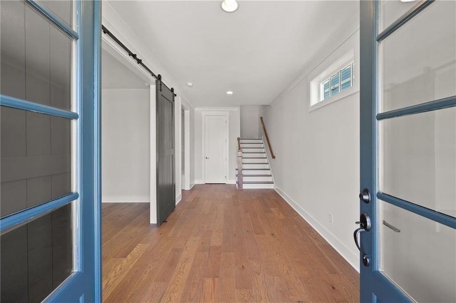 Furnished interior view inside a new home in South on Main, Woodstock (Image 11).
