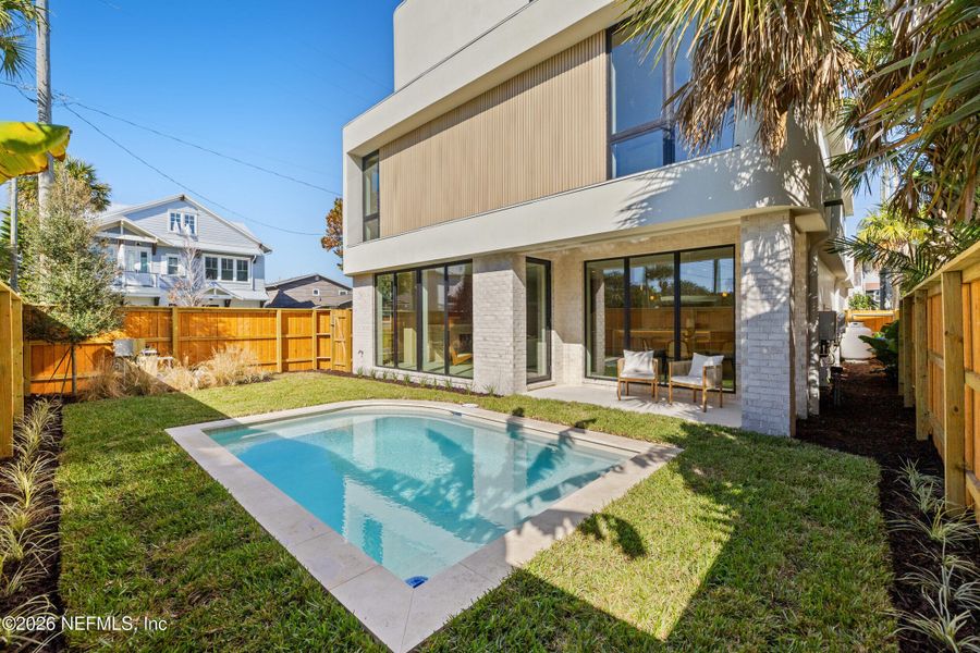 Exterior details and patio area of a home in , Atlantic Beach (Image 29).