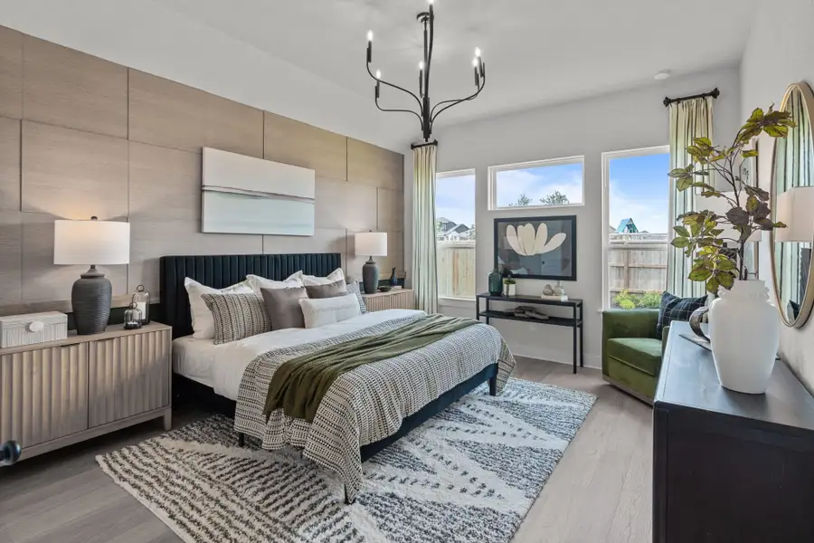 Representative furnished interior of a home built from the Morgan 50′ by Chesmar Homes in Esperanza – New Phase Now Selling, Boerne (Image 7).