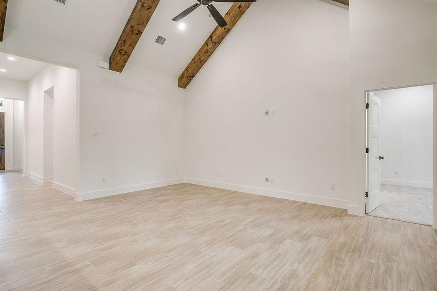 Spacious, unfurnished interior of a new home in , Fort Worth (Image 17). Spacious, unfurnished interior of a new home in , Fort Worth (Image 17).