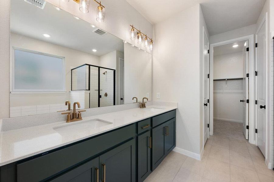 Furnished interior view inside a new home in Cannon Ranch, Dripping Springs (Image 16).