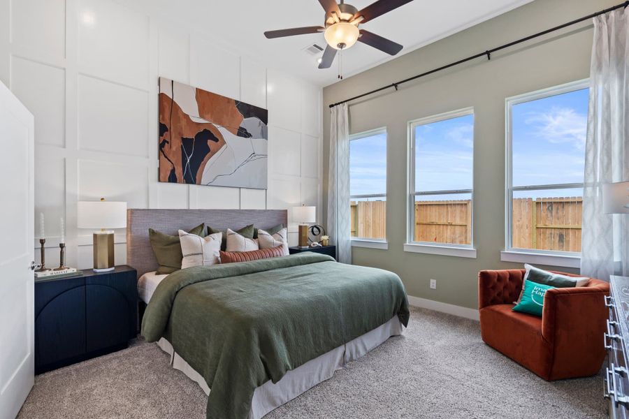 Furnished interior view inside a new home in Jordan Ranch, Fulshear (Image 15).