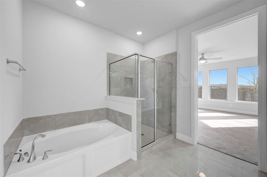 Furnished interior view inside a new home in Aster Park, McKinney (Image 5).